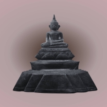 พระบูชาบุเงิน สมัยอยุธยา