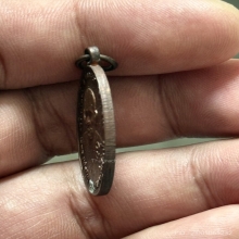 เหรียญลพ.เงิน ช้างคู่ บล๊อคน้ำตัน