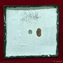 พระบูชาหลวงพ่อกวย ขนาด 9 นิ้ว อุดมวลสาร แผ่นยันต์ ตอกโค๊ต 