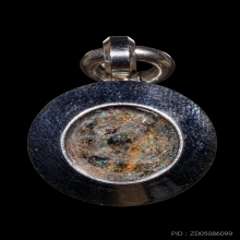 +บัตรสมาคม สีผึ้งน้ำตาล+เขียวหลวงพ่อทาบ วัดกระบกขึ้นผึ้ง