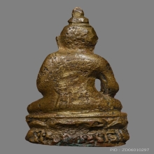 พระกริ่งไพรีพินาศ วัดบวรนิเวศน์ พิมพ์บัวเหลี่ยม(นิยม) ปี2495