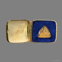 พระสมเด็จนางพญา สก ปี 2535 เนื้อทองคำ พิมพ์ใหญ่