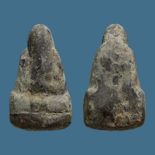 พระปิดตาพิมพ์ปั้น หลวงพ่อแก้ว วัดปากทะเล เนื้อผงคลุกรัก