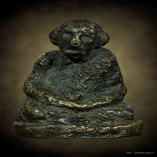 รูปหล่อโบราณหลวงพ่อเขียน หน้าลิงใหญ่วัดถ้ำขุนเณร2