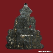 พระอู่ทอง​ฐาน​ตาราง​ เนื้อ​ชิน​ตะกั่ว​สนิม​แดง​กรุ​วัด​เหนือ