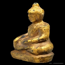 พระไม้โพธิ์แกะ อาจารย์นำ วัดดอนศาลา