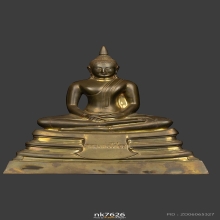 รูปหล่อหลวงพ่อโสธรหน้าตัก 7 นิ้วสูง 12 นิ้วครึ่ง ปี 2536