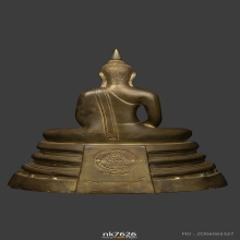 รูปหล่อหลวงพ่อโสธรหน้าตัก 7 นิ้วสูง 12 นิ้วครึ่ง ปี 2536