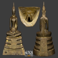 รูปหล่อหลวงพ่อโสธรหน้าตัก 7 นิ้วสูง 12 นิ้วครึ่ง ปี 2536