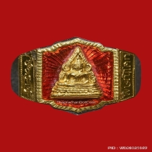 แหวนพระพุทธชินราช พิษณุโลก ทองคำลงยา