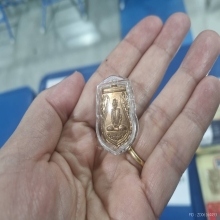 เหรียญเสมาเต็มองค์หลวงพ่อพรหมวัดช่องแค