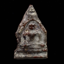 พระพุทธคยา เนื้อสนิมแดง กรุวัดราชนัดดา จ.ลพบุรี