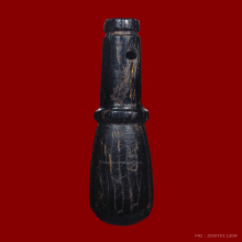 เสือครัว(ไม้ตีพริก)หลวงพ่อเหลือ วัดสาวชะโงก ปี2495 จารสด