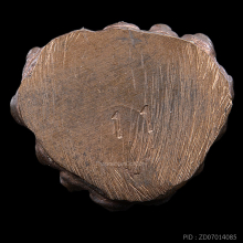 หลวงปู่ทวด อาจารย์นอง เนื้อโลหะ รุ่นมหาสิทธิโชค  ปี 2537