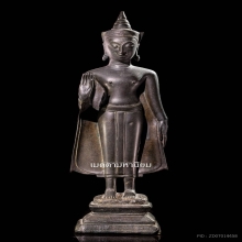 พระพุทธรูป สมัยอยุธยา ทรงเทริดปางห้ามญาติ