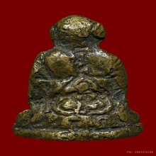 รูปหล่อโบราณ หลวงพ่อจง วัดหน้าต่างนอกออกวัดคอกหมู 2485 สวย