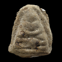 พระผงพราย ( กระดูกผี ) วัดโพธิ์ พิมพ์สามเหลี่ยมวัดสามปลื้ม