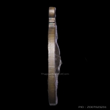 เหรียญหลวงปู่ขาว วัดถ้ำกลองเพล รุ่นทรัพย์สินฯ เนื้อนวะโลหะ 