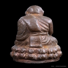 หลวงปู่ทวด อาจารย์นอง เนื้อโลหะ รุ่นมหาสิทธิโชค  ปี 2537