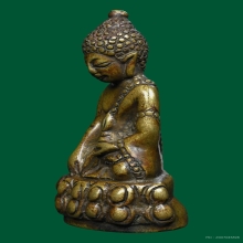 พระกริ่งอุบาเก็ง วัดเอี่ยมวรนุช (แต่งเก่า)