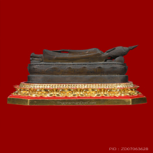 พระพุทธรูปศิลปะยุคเชียงแสน สิงห์สาม ปางไสยาสน์