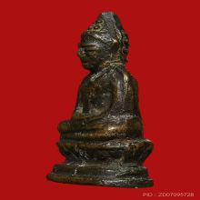 พระชัยวัฒน์ พิมพ์ฐานสูง ท่านเจ้ามา วัดสามปลื้ม