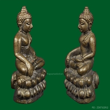 กริ่งพระพุทธสิหิงค์ ปี 2517 ผิวน้ำทอง ก้นวงเดือน นิยมสุด