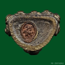 กริ่งพระพุทธสิหิงค์ ปี 2517 ผิวน้ำทอง ก้นวงเดือน นิยมสุด