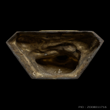 รูปเหมือนบูชานั่ง ภปร ปี 2523 ขนาด 5 นิ้ว หลวงพ่อเกษม เขมโก