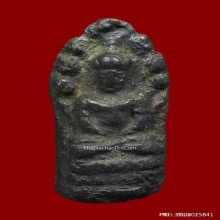 พระนาคปรกชินเงิน กรุวัดพระศรีรัตนมหาธาตุ จ.ลพบุรี หายาก