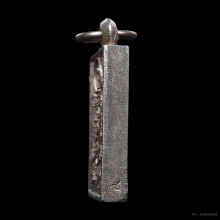 เหรียญหล่อพระพรหม​ ​เนื้อเงิน​ ปี22​ หลวง​ปู่ดู่ วัดสะแก