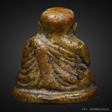 รูปหล่อหลวงพ่อเงินวัดบางคลานรุ่นปืนแตกพิมพ์นิยมเศียรโตปี2528