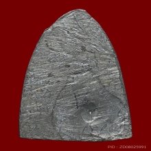 พระชัยวัฒน์ ครึ่งซีก หลวงพ่อช่วง วัดจำปา เนื้อตะกั่วมีจาร