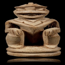 หนุมานหลวงพ่อสุ่น เนื้อไม้แกะ หน้ากระบี่