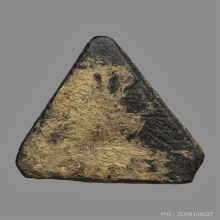 ห้าเหลี่ยมท่านพ่อลี หลังยันต์ดวง เนื้อผงใบลาน