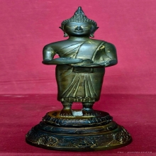 พระบูชาปางอุ้มบาตร (วันพุธกลางวัน) หลวงพ่อแพ รุ่นแรก ปี2498