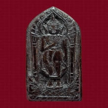 พระประทานพร หลวงปู่เหรียญ วัดหนองบัว ปี2497 (ไม้เสาโบสถ์)