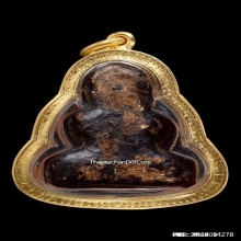 พระปิดตาหลวงปู่กลิ่น วัดสะพานสูง เนื้อผงคลุกรัก