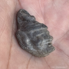 เศียรพ่อแก่เนื้อดินอาถรรพ์ หลวงปู่เม่ง วัดบางสะแก