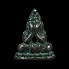 พระปิดตาหลวงพ่อทา วัดพะเนียงแตก เนื้อเมฆพัตร