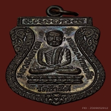 เหรียญใต้ร่มเย็น บล๊อคกษาปณ์ ผิวปรอท มีรูปแสงธรรมชาติประกอบ