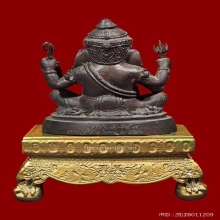 พระพิฆเนศบูชารุ่นแรกกรมศิลปากร ปี2540เนื้อโลหะ สวย หายาก