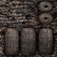 ตะกรุด ใหญ่ อ้วนปึก รักเก่า เป็น ร้อยๆปี หลวงพ่อผุด วังเวียน