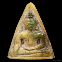 พระพุทธงาแกะหลังจาร หลวงพ่อกวย วัดโฆษิตาราม จ.ชัยนาท