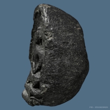 พระกลีบบัว กรุวัดบางสะแกนอก เนื้อดำ จ.กรุงเทพฯ