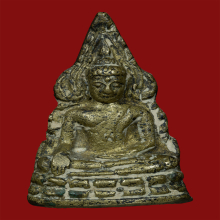 หน้าใหญ่ คราบแป้งเจิมยังติดอยู่ พระพุทธชินราชอินโดจีน ปี2485