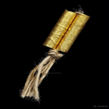 ตะกรุดสาริกาเนื้อทองคำ หลวงปู่ทิม วัดละหารไร่ จ.ระยอง ยุคต้น