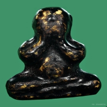 พระปิดตาหลวงปู่เอี่ยม วัดสะพานสูง รุ่น 100 ปี เนื้อผงชุบรัก