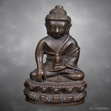 พระกริ่งอาจารย์ฝั้น อาจาโร รุ่น2 ปี2519 เนื้อนวะ