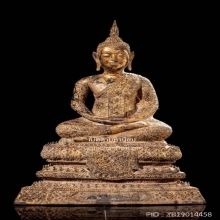 พระพุทธรูป สมัยรัตนโกสินทร์แบบจีวรดอก ปางสมาธิ สวยเดิม